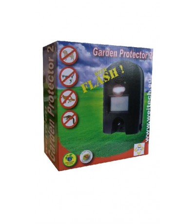 Weitech Garden Protector 2 Ultrasoon en Flits Ongediertebestrijding
