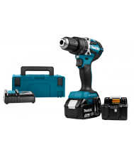 Makita 18v Klopboor-/Schroefmachine DHP484RTJ - Met 30 Makita punten Accuboormachine