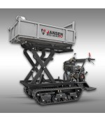 Jansen rupsdumper RD-800pro, hydr. kiepbak, vlakke kiepbak, 13PK LonCin Dumpers