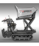 Jansen rupsdumper RD-300pro, hydraulische kiepbak met hoogkipsysteem Dumpers