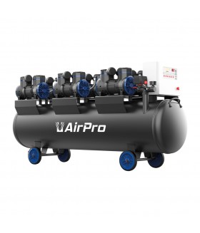 AirPro Compressor olievrij 6x2pk 280L tank Compressor