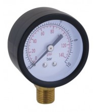 Drukmeter 10BAR 50mm verticaal Compressor toebehoren