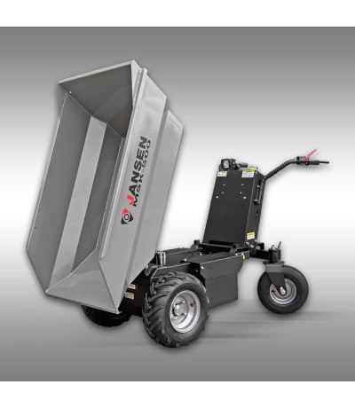 Motorkruiwagen Jansen MSK-500 met 1000W elektromotor, mini-dumper Dumpers