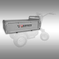 Vlakke kiepbak voor dumper Jansen MSK-500