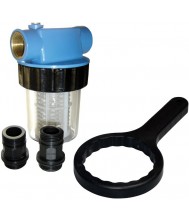 GUDE WATERFILTER 1'' BINNENDRAAD 125 MM KORT COMPLEET