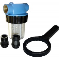 GUDE WATERFILTER 1'' BINNENDRAAD 125 MM KORT COMPLEET