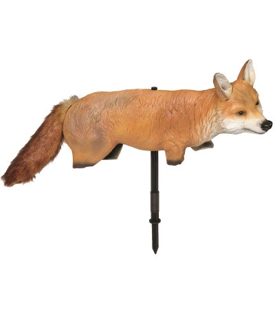 Vogelverschrikker Angry Fox 3D met bewegende staart