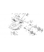 Dolmar mesbout EM-4818 Onderdelen