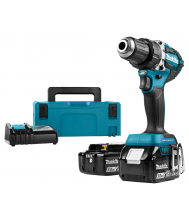 Makita 18 V Boor-/schroefmachine DDF484RTJ - Met 30 Makita Punten