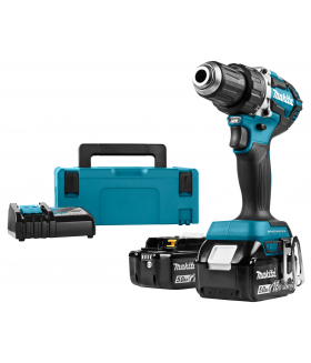 Makita 18 V Boor-/schroefmachine DDF484RTJ - Met 30 Makita Punten Accuboormachine