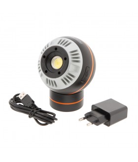 Fluxon LED lamp bal 5W oplaadbaar magnetisch Werklampen 12V/24V